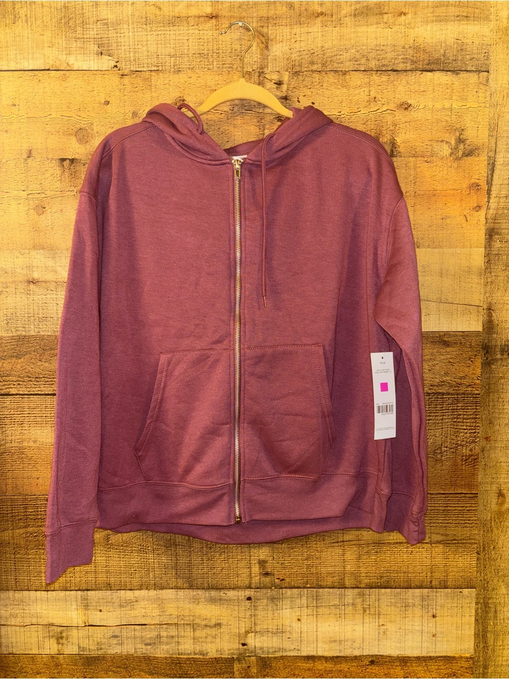 Just Be Full Zip Jacket Hoodie